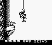 une photo d'Ã©cran de Battletoads sur Nintendo Game Boy